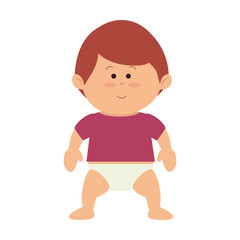 little baby avatar character vector illustration design
