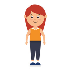 beautifull mother avatar character vector illustration design