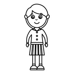 beautifull mother avatar character vector illustration design