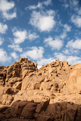 Fototapeta premium beautiful mountain landscape at sunrise