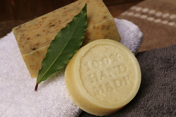 Handmade organic Soaps, handgemachte Bio-Seifen