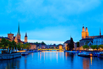 Fototapeta premium Zürich, Schweiz