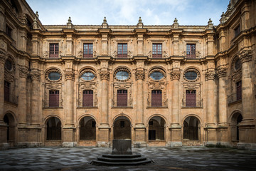 Naklejka na ściany i meble Court of Pontifical University of Salamanca, Spain