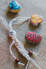 handmade string rabbit