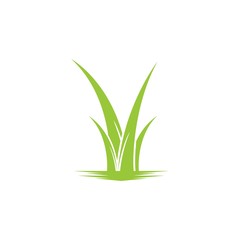 grass vector logo