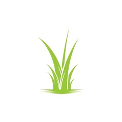grass vector logo