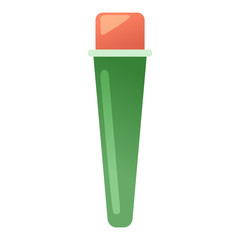 watermelon ice cream vector illustration icon isolated cartoon dessert sweet cold snack vanilla tasty frozen candy flavor delicious bar party fruit