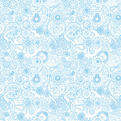 Clockworks gear background