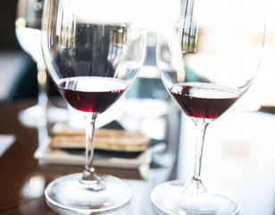 Wine glasses