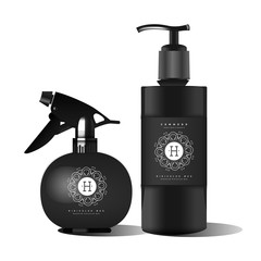 Obraz premium Realistic spray pistol cleaner