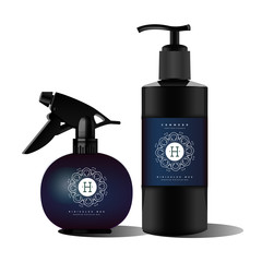 Obraz premium Realistic spray pistol cleaner