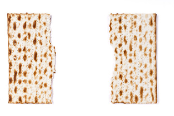 Broken in Half Matzah