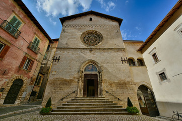Fototapeta na wymiar Chiesa e Convento Francescano - Tagliacozzo