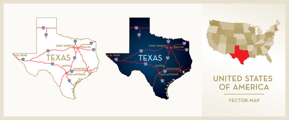 Map of Texas