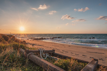 Fototapeta premium Tramonto siciliano 