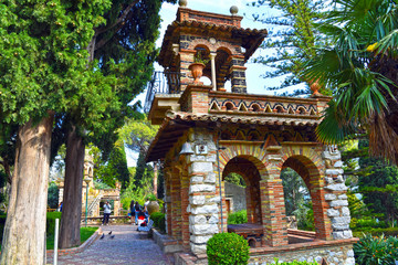 The park giovanni duca di caesaro at taormina (park and public gardens)