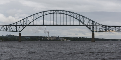 Bridge over the Miramichi River, Miramichi, New Brunswick, Canada