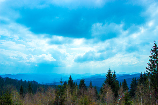 View of the Beskydy.