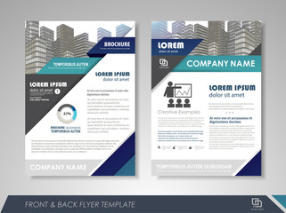 Business brochure design template