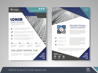 Concept annual report design template