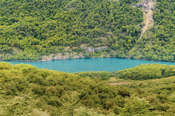 Lago del Desierto Aerial View, Patagonia, Argentina