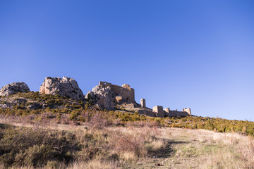 Loarre Castle (Castillo de Loarre) in Huesca Province, Aragon, Spain