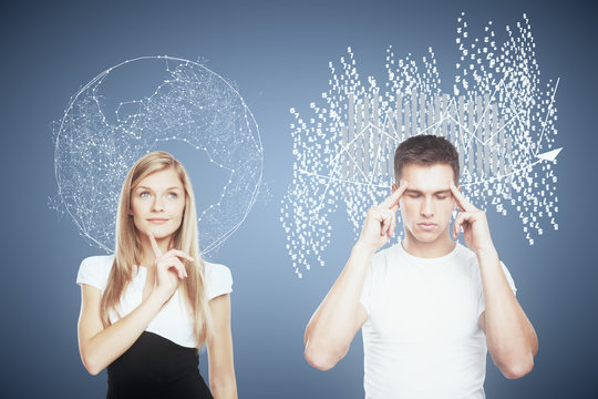 Global business concept