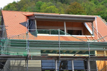 Neuaufbau einer Dachgaube
