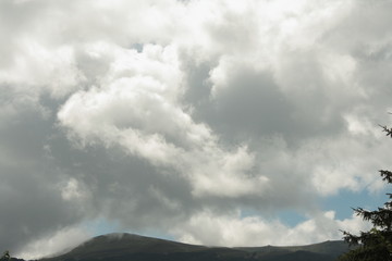 Nuages orageux