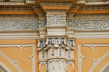 Colonial facade detail