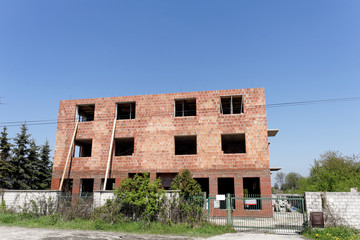 Fototapeta budynek w budowie obraz