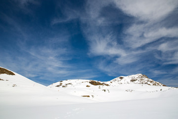  Landscape near Gornergrat, a ridge in Zermatt, Switzerland.