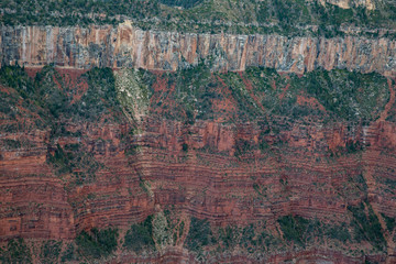 Grand Canyon North Rim at sunset.