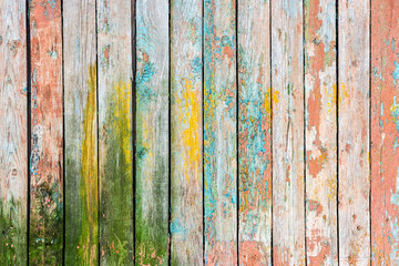 Colorful wooden texture or background