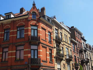 Brüssel: Schöne Altbau-Fassaden © finecki