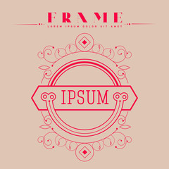 Luxury, classic, art deco, linear, minimal