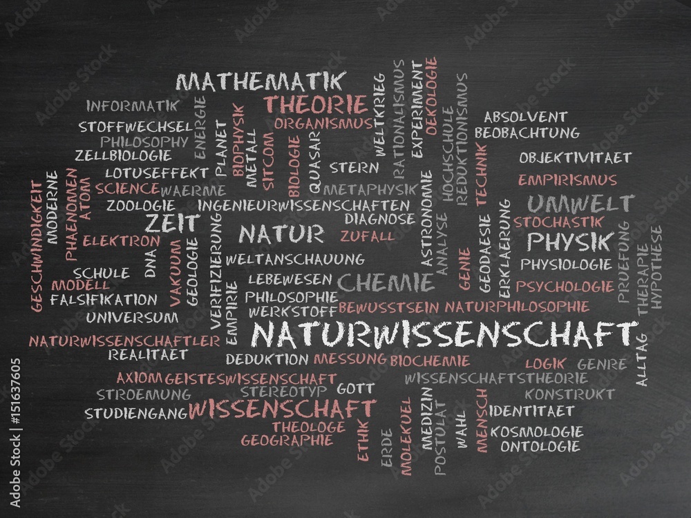 Sticker Naturwissenschaft