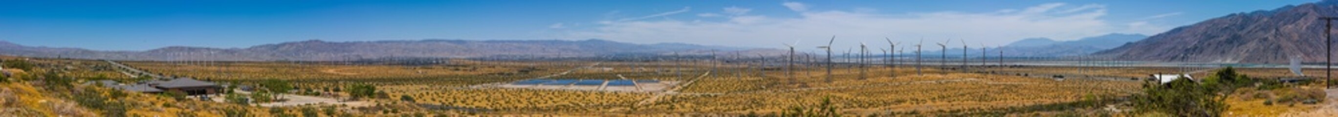 Hwy 62 wind and solar power