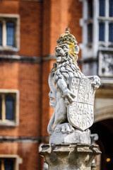 Details of Hampton Court, London, UK