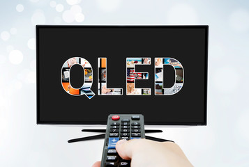 QLED quantum dot tv display innovation technology