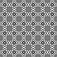 seamless islamic pattern and background vector illustration