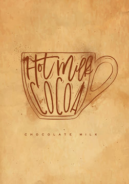 Chocolate milk cup