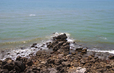 Wave & Sand beach background
