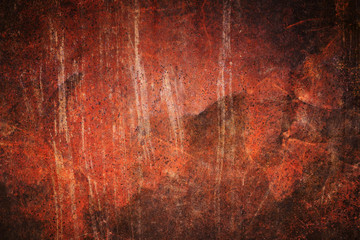 Rusty metal surface texture
