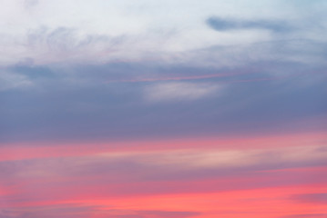 Naklejka na ściany i meble beautiful sky sunset,sky background