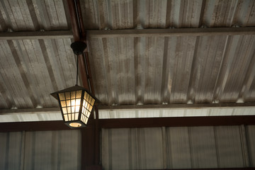 Lighting lamp under the ceiling
