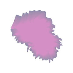 watercolor abstract stain with splashes modern creative vector illustration