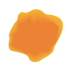 watercolor abstract stain with splashes modern creative vector illustration