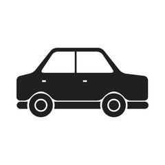 car vehicle transport motor wheel vector illustration