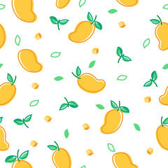 Mango Seamless Pattern